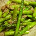 ねこりん222's cooksnap of when they made アスパラとシラスのゴマおかか炒め.