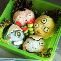 クリス岡島's cooksnap of when they made ツチノコパンダ キャラ弁 妖怪ウォッチ.