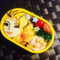 ﾘﾘｰｼﾞｬｽﾐﾝ's cooksnap of when they made アナと雪の女王 エルサ キャラ弁.