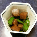umedeul's cooksnap of when they made 10分簡単☆蒟蒻とピーマンのきんぴら.