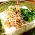 ぺっぺぺ72's cooksnap of when they made 時短ヘルシー！ねぎとじゃこの冷奴！.