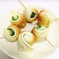 eicology's cooksnap of when they made ちくわのチーズ大葉巻き.