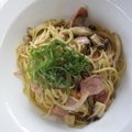 苺とりんちゃん's cooksnap of when they made しめじとベーコンのパスタ＊柚子胡椒風味.