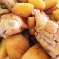 クックP4USVS☆'s cooksnap of when they made 手羽元肉とジャガイモの甘辛煮♡.