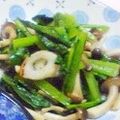 HappyMd's cooksnap of when they made あと一品！小松菜としめじのオイスター炒め.