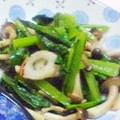 HappyMd's cooksnap of when they made あと一品！小松菜としめじのオイスター炒め.