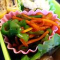 ★ナツミ★'s cooksnap of when they made 人参とピーマンのきんぴら.