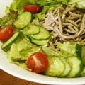 モーリーママ's cooksnap of when they made バジルが美味しい♬サラダそば.