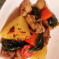 かりんママ♡'s cooksnap of when they made 鶏肉のバジルとシソ炒め.