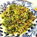 Mrsあ〜にゃ's cooksnap of when they made 大根葉を食べよう！ 常備菜に☆.