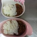 はろうきてぃ❤️'s cooksnap of when they made 超簡単♡子供も食べれるキーマカレー！.