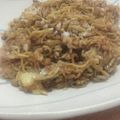 佑美ちゃん's cooksnap of when they made 納豆入り♪チャーハン風★チーズそばめし.