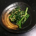 ちね坊's cooksnap of when they made うちの黄金比①DEごまあえ.