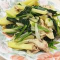 ぐだくさん's cooksnap of when they made 野菜たっぷり鶏肉とじゃがのウェイパー炒め.