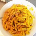 もじょみち's cooksnap of when they made カボチャとベーコンのクリームペンネ.