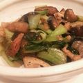 ok_ko's cooksnap of when they made 簡単♪チンゲン菜となすの甘味噌炒め♪.