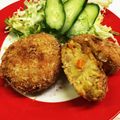 twiggymm's cooksnap of when they made からだにやさしい★レンズ豆のコロッケ.