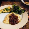 sora-tomato's cooksnap of when they made 白身魚ときのことトマトのバルサミコソース.