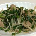 Hiropirun's cooksnap of when they made 豚もやしニラのオイスター炒め.