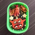 よーこ飯♡'s cooksnap of when they made 妖怪ウォッチ☆赤鬼☆キャラ弁.