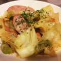みぃちゃっ！'s cooksnap of when they made キャベツとウインナーのコンソメ煮.