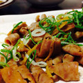 ちゃん★ゆきママ's cooksnap of when they made おつまみにお勧め♪もつのオイスター炒め.