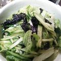 かぴーな's cooksnap of when they made 簡単！レタスときゅうりの絶品サラダ.