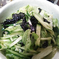 かぴーな's cooksnap of when they made 簡単！レタスときゅうりの絶品サラダ.