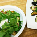 もぐドン's cooksnap of when they made とろ～り卵！ほうれん草とベーコンのサラダ.