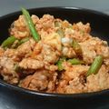 はるヴぉん's cooksnap of when they made アスパラと豚キムチの玉子炒め♪.