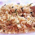 Hatchee88's cooksnap of when they made 大根葉と干し海老のチャーハン.