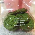 のる山さん's cooksnap of when they made 抹茶の絞り出しクッキー.
