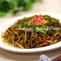 ramuneᐝiRo's cooksnap of when they made ただの焼きそば→お店の味！？に.