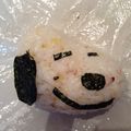 A子／平日のおやつ's cooksnap of when they made 簡単キャラ弁おにぎり☆いろいろ(^^).