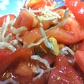 kurikon3's cooksnap of when they made アーモンド風味♡♥トマトしらす和え.