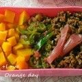 オレンジデイ's cooksnap of when they made ごぼう肉そぼろ.