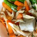 ﾌﾞﾌﾞ's cooksnap of when they made 万願寺とうがらしと舞茸・竹輪の煮物♪.