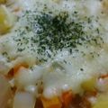 ΦωΦパニーニ☆'s cooksnap of when they made ミネストローネのアレンジ♪チーズ焼き.