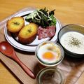 ちぃちち's cooksnap of when they made バターチキンカレーで♪エッグスラット.