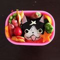 レックレハ's cooksnap of when they made 妖怪ウォッチ＊フユニャンのキャラ弁.