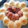 nauminchu＊'s cooksnap of when they made ふわふわ簡単!!レーズンちぎりパン☆.