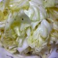 ちよまる's cooksnap of when they made 袋ひとつで！牛角★やみつき塩キャベツ.