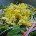 mika_mam's cooksnap of when they made 水菜とたまごのサラダ.