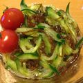 usako0814's cooksnap of when they made もずく胡瓜のオリーブオイル和え.