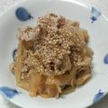 サーフブレイド's cooksnap of when they made ＊簡単＊豚バラ肉と新玉葱の炒め物＊.
