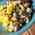 AHYRmama24's cooksnap of when they made カニ缶ときゅうりで☆マヨサラダ.