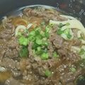 うりだー★'s cooksnap of when they made あったかぁ～い肉うどん♪.