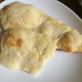 mofunofu's cooksnap of when they made 発酵無しで簡単！トースターで手作りナン.