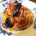♡as♡'s cooksnap of when they made なすとベーコンの辛口トマトソースパスタ.
