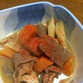マリンＫ's cooksnap of when they made 手作りモツ煮込み 圧力鍋で時短！.